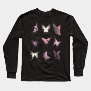 Flying butterfly Long Sleeve T-Shirt